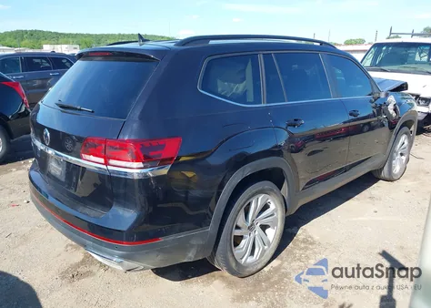 2021 Volkswagen Atlas 3.6L V6 Se W/Technology from USA, damaged, VIN 1V2WR2CA9MC608750